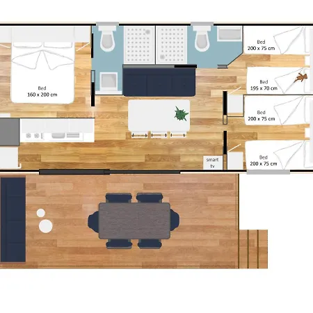 Estivo Premium Deluxe Mobile Homes On Ca Savio *